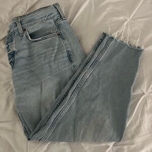 NWOT! High rise slouchy taper jeans